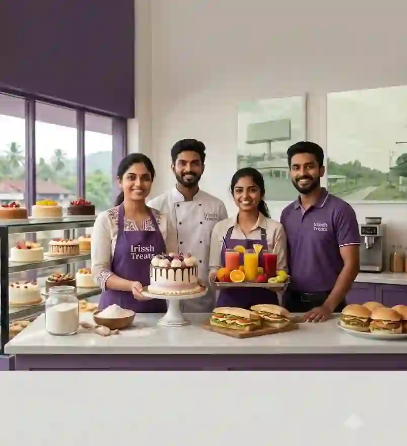Fresh cakes and treats at Irissh Treats